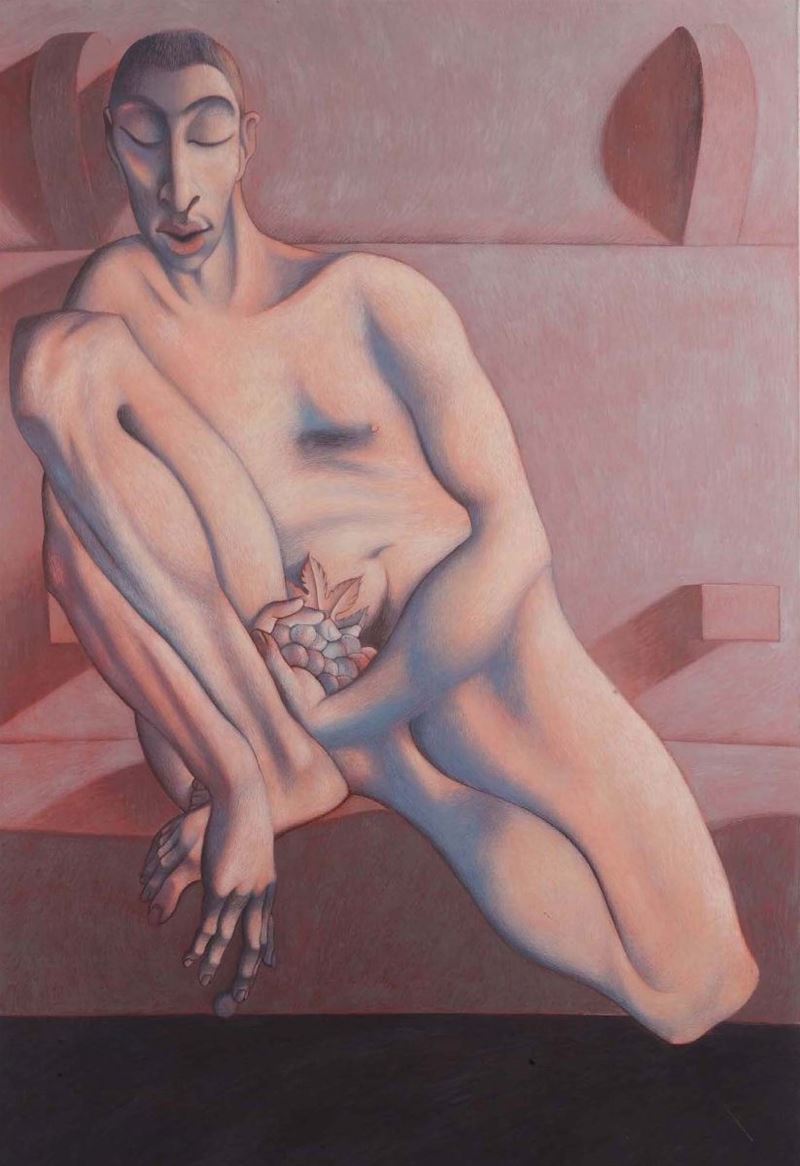 Daniel Bec (1940) Bacco, 1990  - Auction Antiquariato, Argenti e Dipinti Antichi - Cambi Casa d'Aste