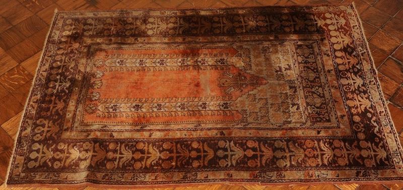 Tappeto anatolico Ghiordes, XX secolo  - Auction Carpets - Time Auction - Cambi Casa d'Aste