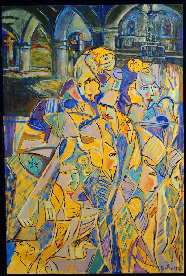 Belcastro (XX secolo) Astratto entro chiesa