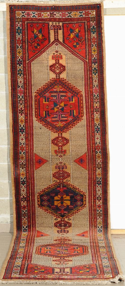 Tappeto persiano, fine XIX  inizio XX secolo  - Auction Carpets - Time Auction - Cambi Casa d'Aste