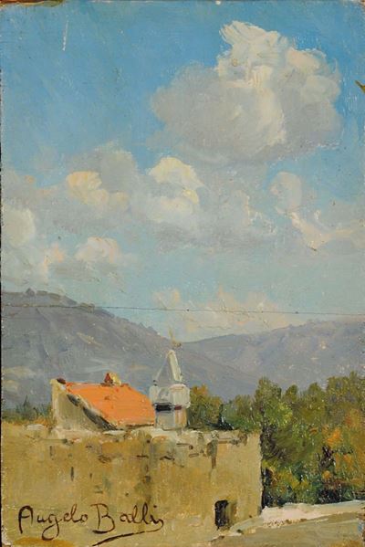 Angelo Balbi (1872-1939)paesaggio