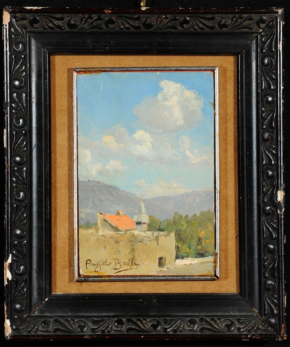 Angelo Balbi (1872-1939)paesaggio