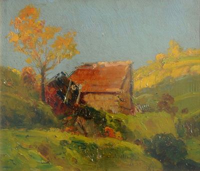 Amedeo Merello (1890-1979)paesaggio