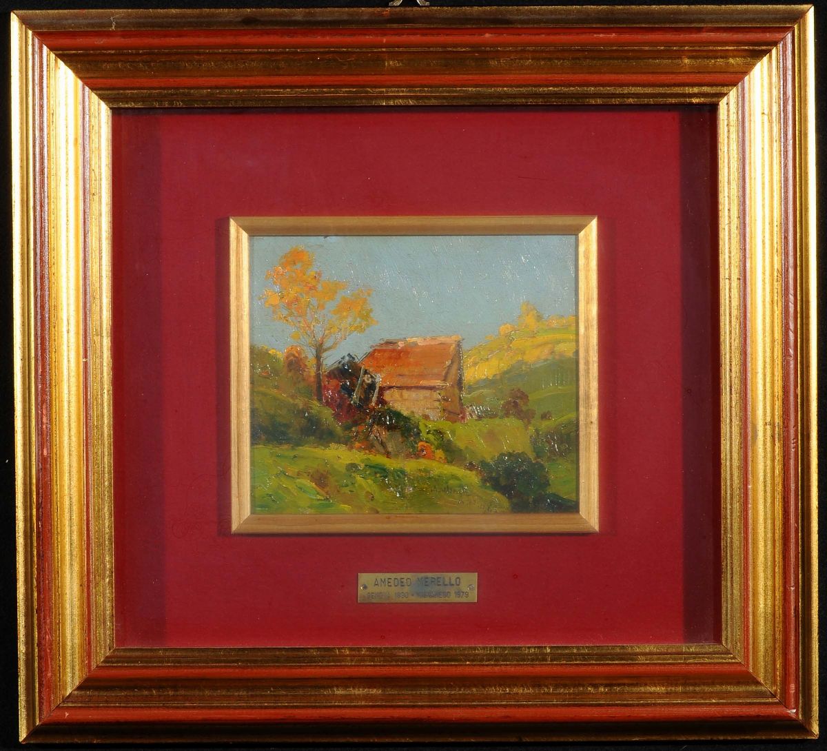 Amedeo Merello (1890-1979)paesaggio