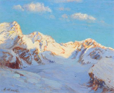 Amedeo Merello (1890-1979)nevicata