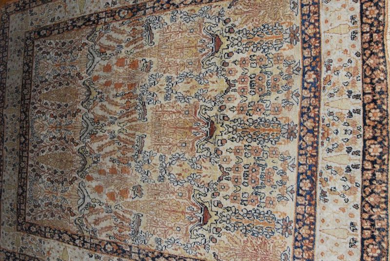 Tappeto persiano Kirman,  fine XIX inizio XX secolo  - Asta Antiquariato, Argenti e Dipinti Antichi - Cambi Casa d'Aste