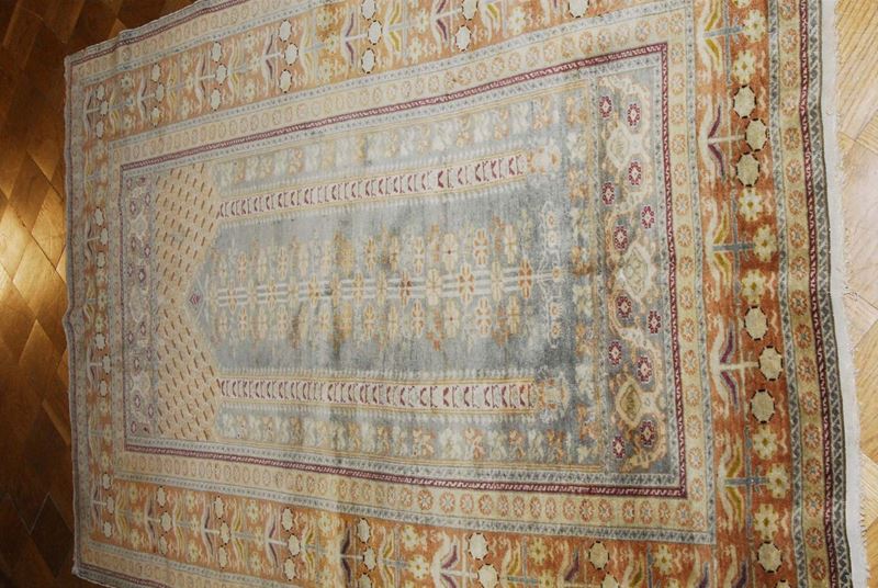 Tappeto anatolico, inizi XX secolo  - Asta Antiquariato, Argenti e Dipinti Antichi - Cambi Casa d'Aste