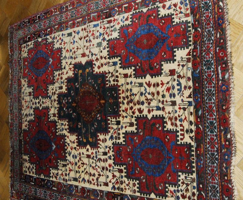 Tappeto Sud-Persia, fine XIX secolo  - Asta Antiquariato, Argenti e Dipinti Antichi - Cambi Casa d'Aste