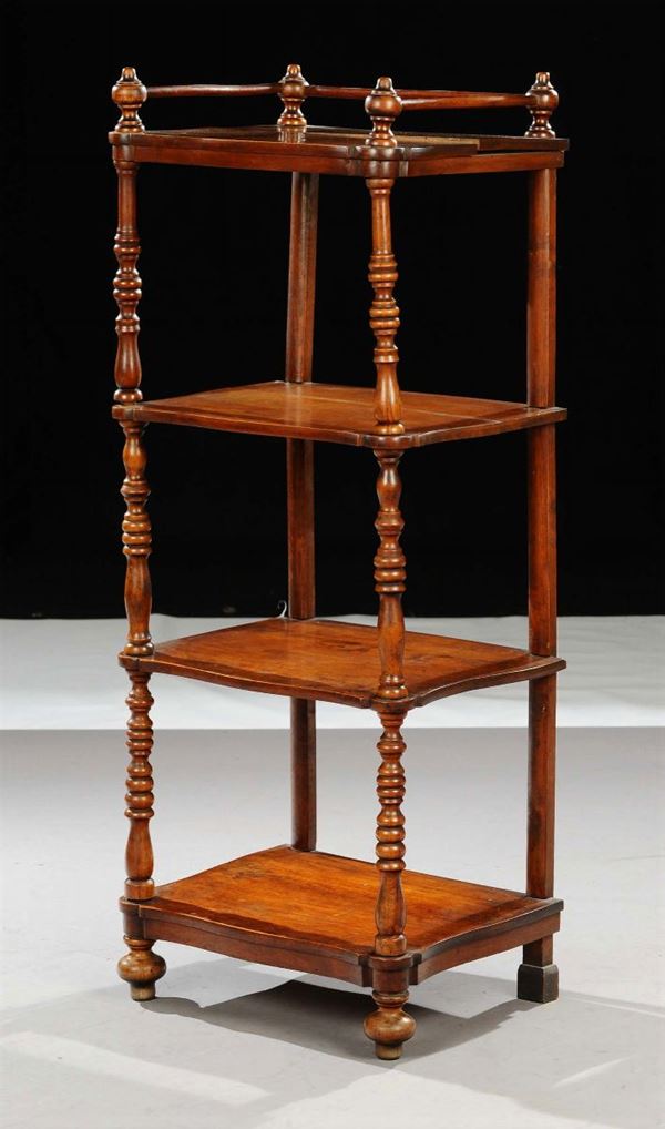 Etagere a giorno a quattro ripiani