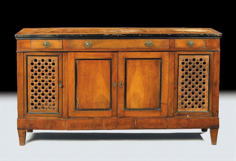 Credenza Direttorio, XIX secolo  - Auction Antiquariato, Argenti e Dipinti Antichi - Cambi Casa d'Aste