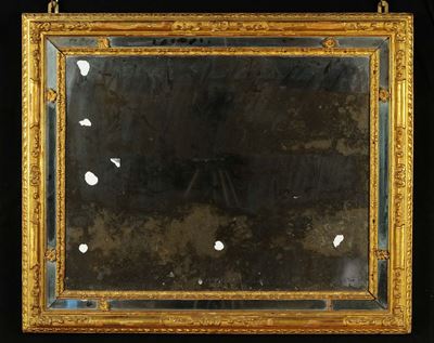 Specchiera in Legno Dorato, Fine XIX Secolo