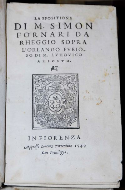 Fornari, Sopra L'orlando Furioso