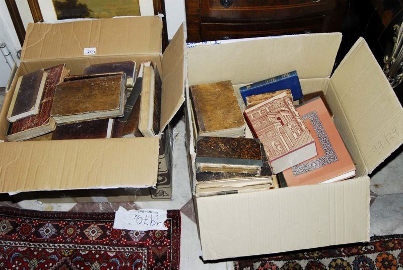 Grande lotto di libri dell'800 e del' 900 letteratura e altro  - Asta Antiquariato, Argenti e Dipinti Antichi - Cambi Casa d'Aste