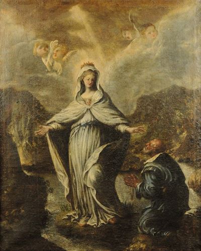 Scuola Italiana del XVII Secolomadonna della Misericordia