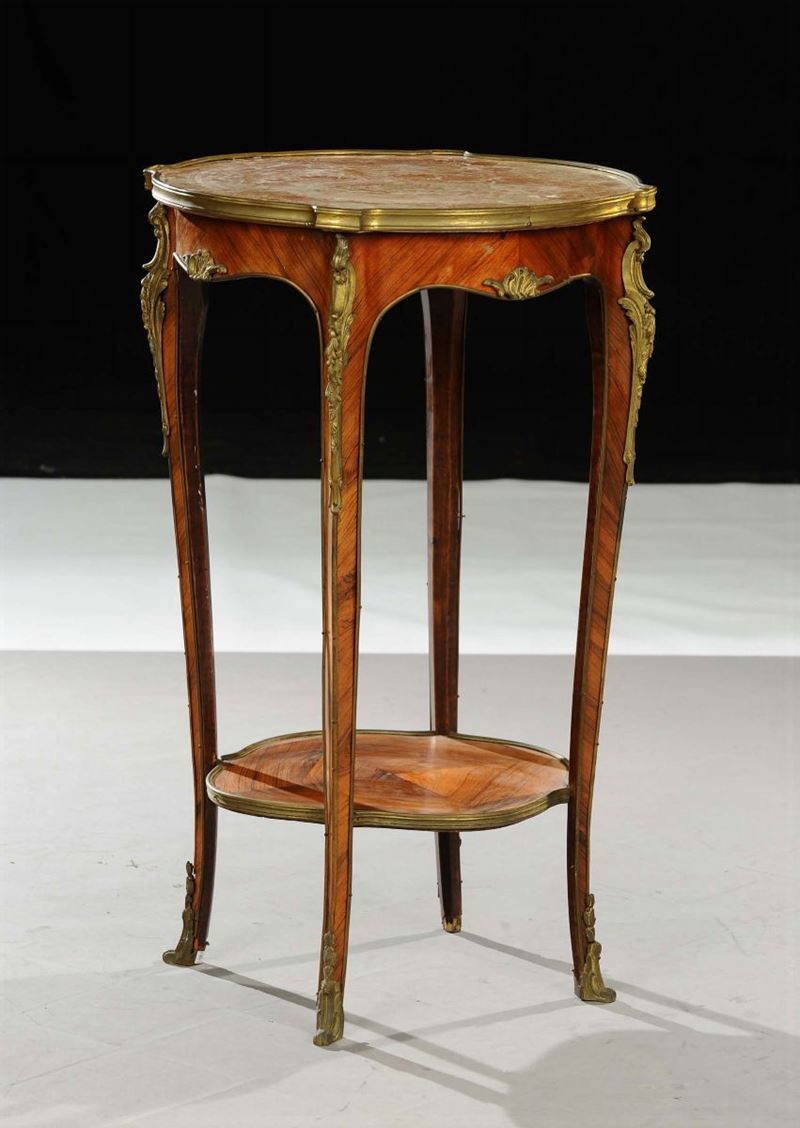 Tavolino Napoleone III lastronato, Francia XIX secolo  - Asta Antiquariato, Argenti e Dipinti Antichi - Cambi Casa d'Aste