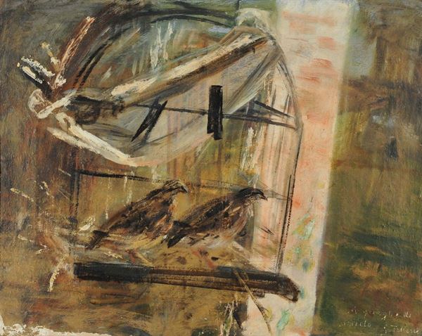 Guido Tallone (1894-1967) Le quaglie di Guido