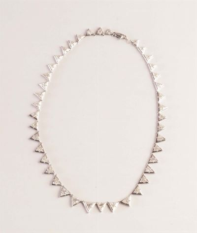 Collier, Firmato Damiani con 41 Diamanti