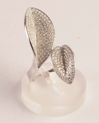 Anello con Pavé di Diamanti