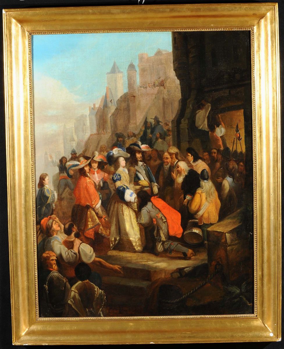 Scuola Francese del XIX Secoloscena Storica