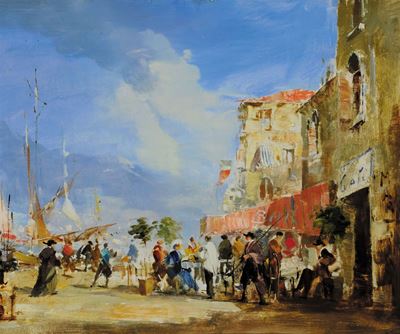 Peter Gotz Pallmann (1908-1966)caff alla Fondamenta delle Zattere