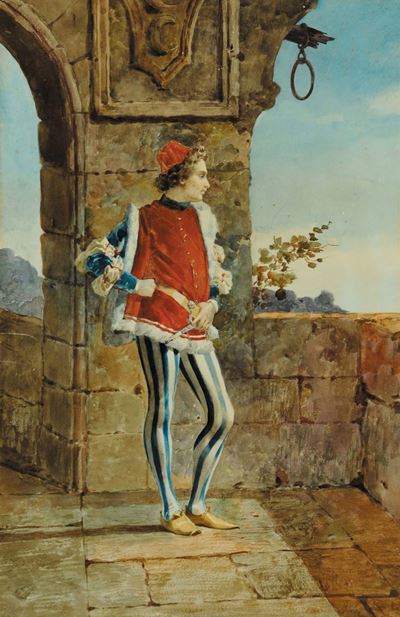 Belisario Gioja (1829-1906)signorotto Fiorentino