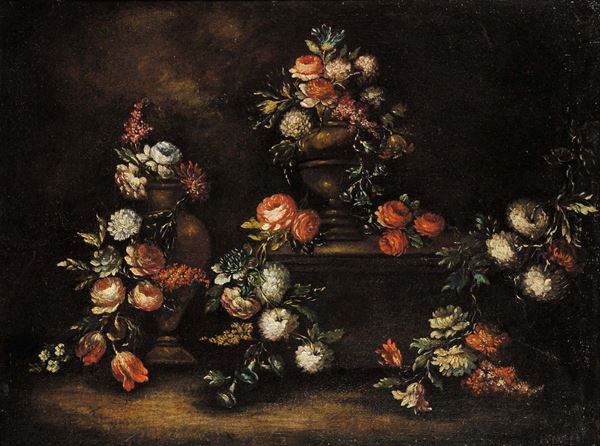 Gasparo Lopez detto Dei Fiori (1650-1732), cerchia di Natura morta floreale