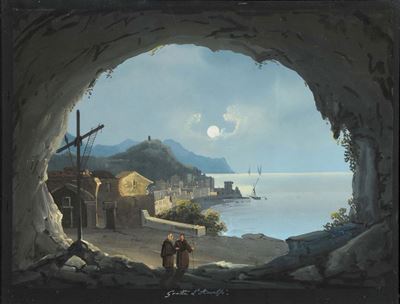 Scuola del XIX Secologrotta dei Cappuccini Ad Amalfi