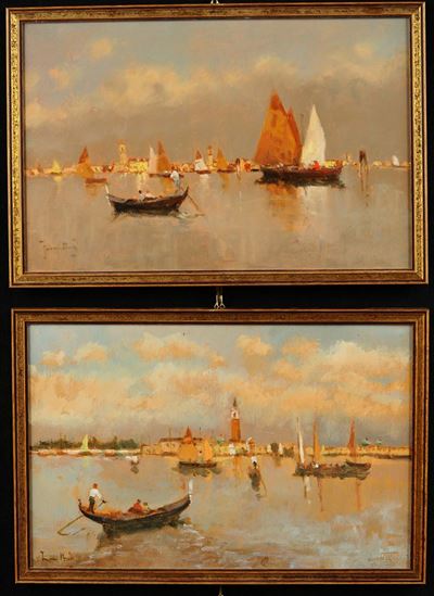 Enrico Frattini (1890-1968)laguna di Venezia Laguna di Venezia