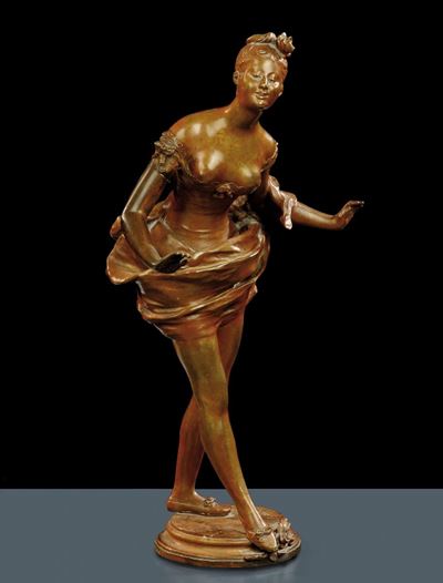 Auguste Suchetet (1854-1932)ballerina