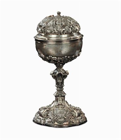 Pisside in Argento, Roma 1756