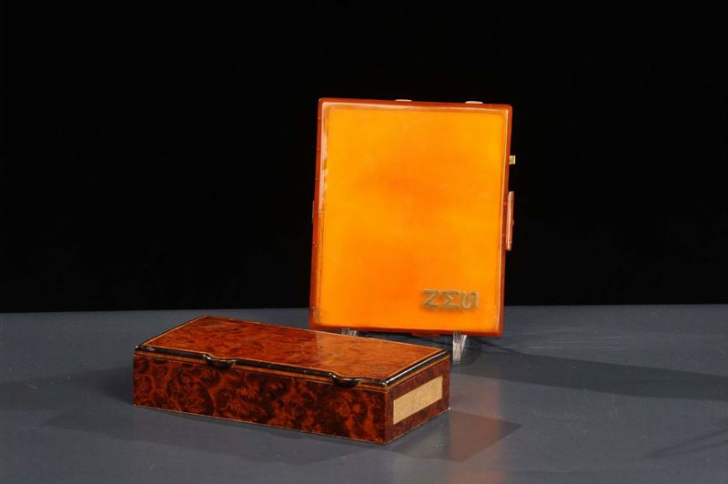 Trousse in plexiglass, 1930  - Auction OnLine Auction 12-2011 - Cambi Casa d'Aste