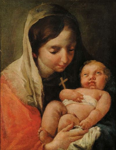 Scuola del XVIII Secolomadonna con Bambino