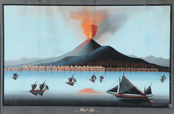 Anonimo del XIX secolo Mont'Etna