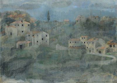 Antony De Witt (1876-1967)paesaggio Fiorentino, 1959