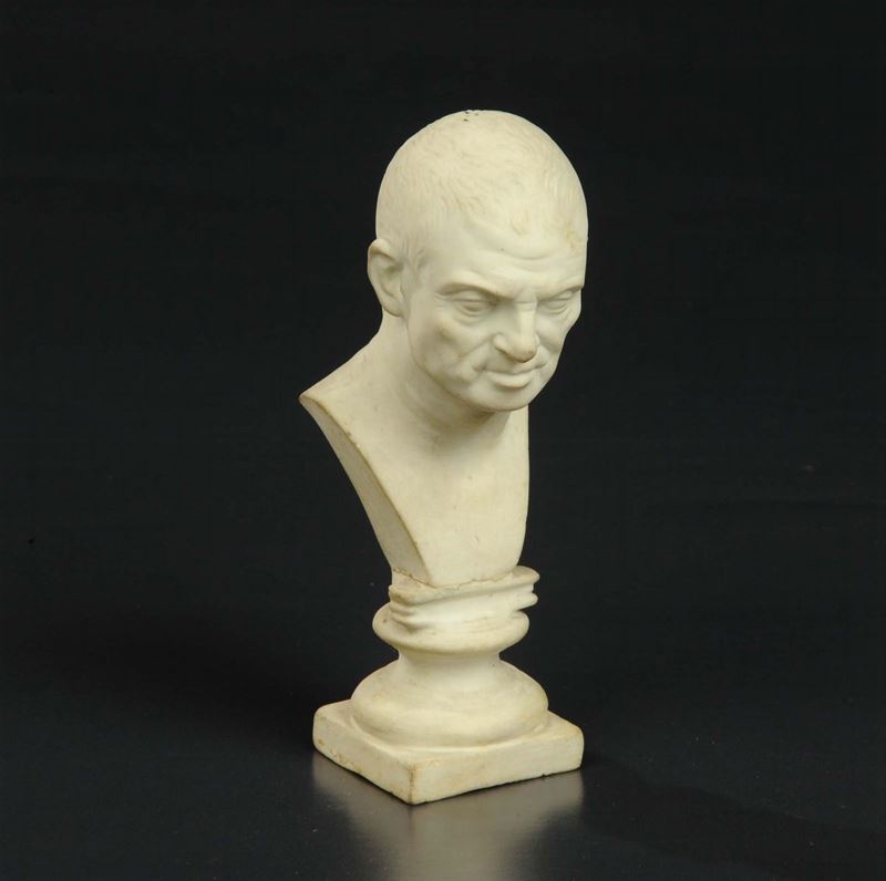 Bustino in biscuit, Napoli Ferdinando IV  - Auction Antiquariato, Argenti e Dipinti Antichi - Cambi Casa d'Aste