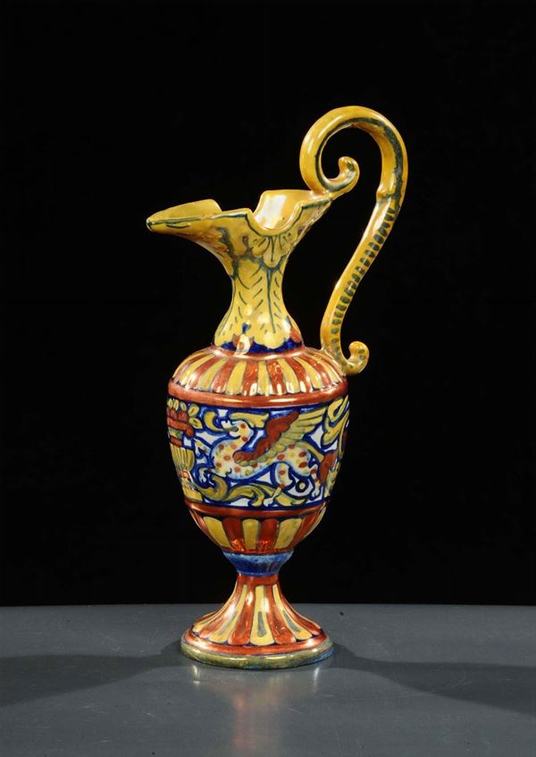 Brocca in ceramica Gualdo Tadino