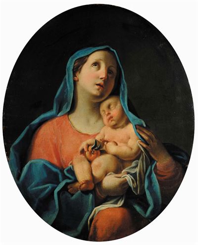 Scuola del XVIII Secolomadonna con Bambino