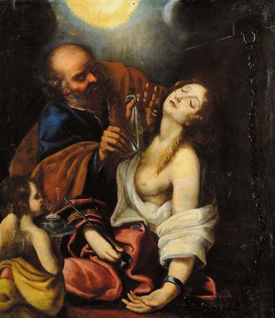 Scuola del XVIII Secolomartirio